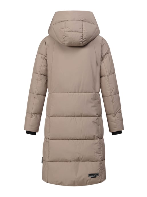 Abrigo acolchado largo de invierno Marikoo Tabiaa XVI para mujer con capucha y forro polar - Image 4