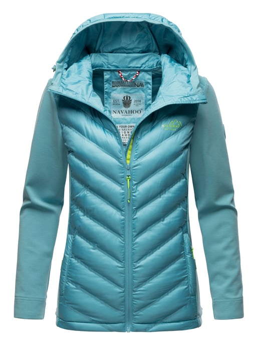 Navahoo Chaqueta acolchada Nimm mich mit para mujer – Entallada, Moderna & Cómoda con Capucha - Image 1
