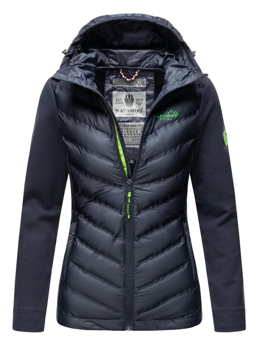 Navahoo Chaqueta acolchada Nimm mich mit para mujer – Entallada, Moderna & Cómoda con Capucha - Image 1