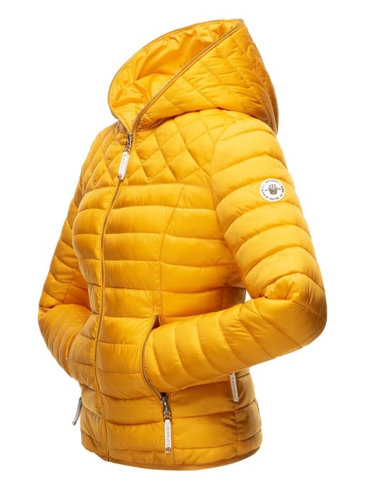 Navahoo Chaqueta acolchada Ich bin Hübsch para mujer – Ligera, Moderna & Con Detalles Dorados - Image 4