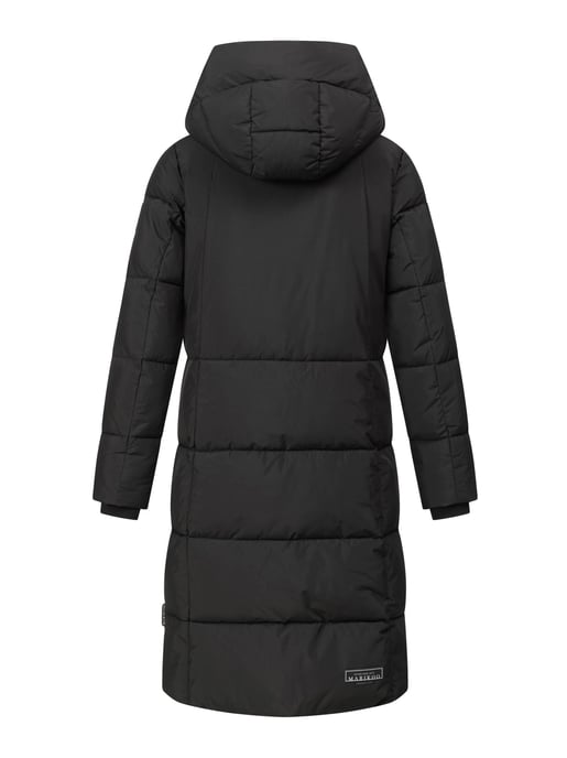 Abrigo acolchado largo de invierno Marikoo Tabiaa XVI para mujer con capucha y forro polar - Image 4