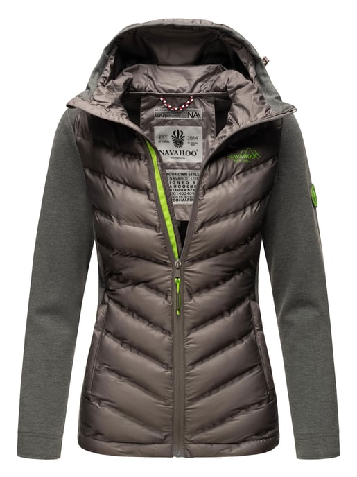 Navahoo Chaqueta acolchada Nimm mich mit para mujer – Entallada, Moderna & Cómoda con Capucha - Image 1