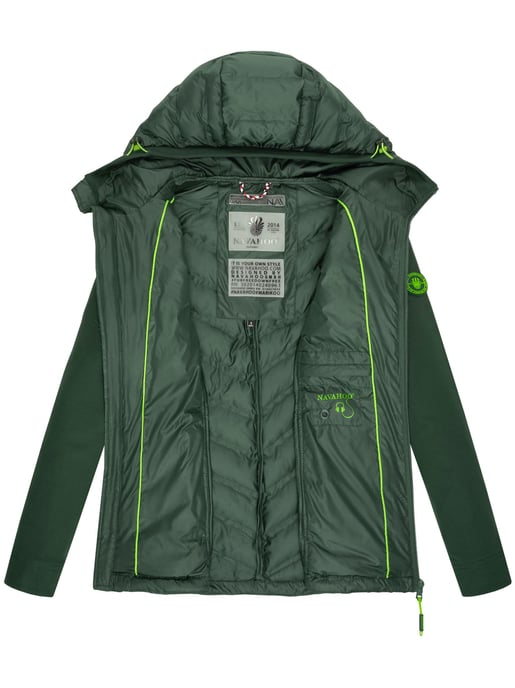 Navahoo Chaqueta acolchada Nimm mich mit para mujer – Entallada, Moderna & Cómoda con Capucha - Image 5