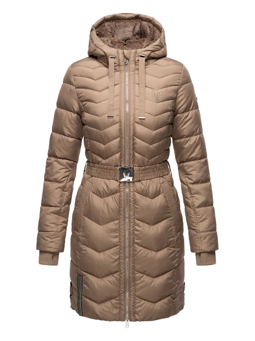 Navahoo Alpenveilchen chaqueta acolchada mujer invierno – Cálida, larga & moderna - Image 2