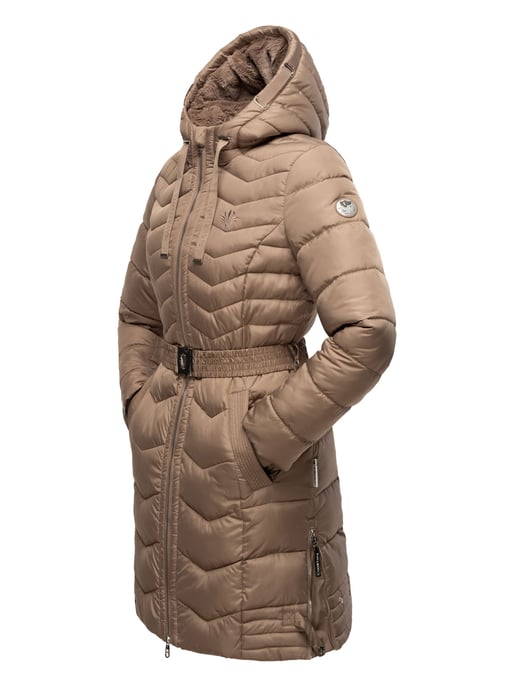 Navahoo Alpenveilchen chaqueta acolchada mujer invierno – Cálida, larga & moderna - Image 4