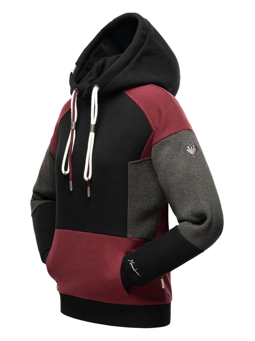 Navahoo sudadera con capucha mujer Babykätzchen – Multicolor & Cálida - Image 4
