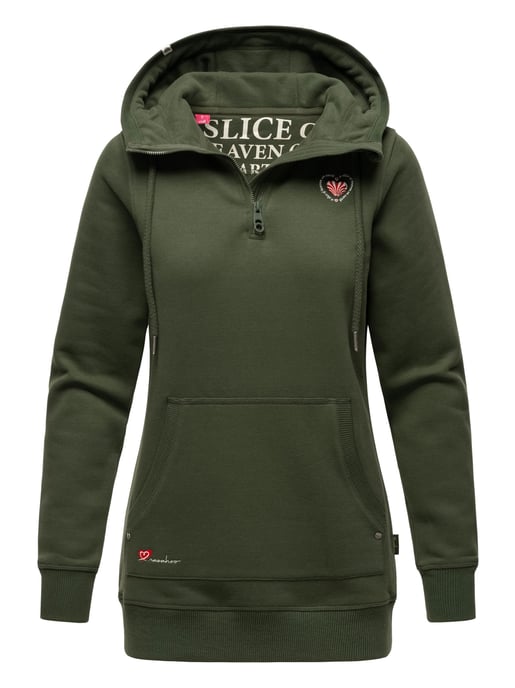 Navahoo sudadera larga con capucha mujer Zauberelfe – Larga & Cálida - Image 1