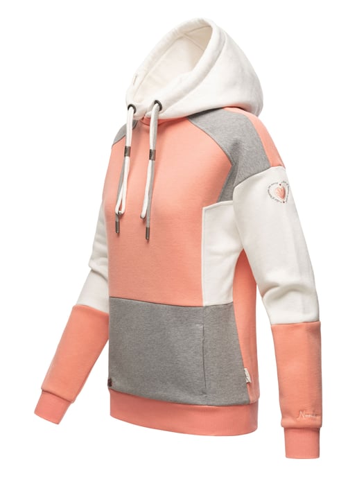 Navahoo sudadera con capucha mujer Babykätzchen – Multicolor & Cálida - Image 2