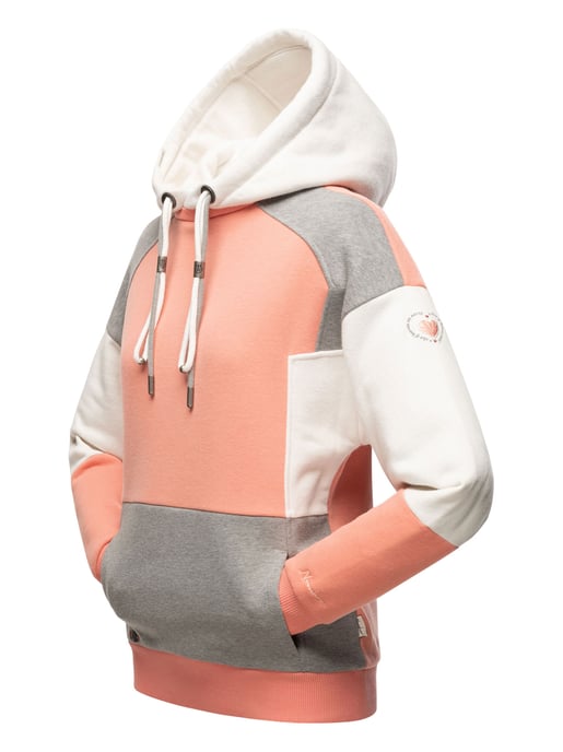 Navahoo sudadera con capucha mujer Babykätzchen – Multicolor & Cálida - Image 4