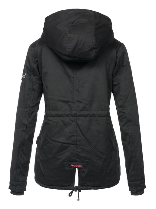 Chaqueta de invierno Marikoo Manolya para mujer con exterior de algodón y forro de borreguito - Image 3
