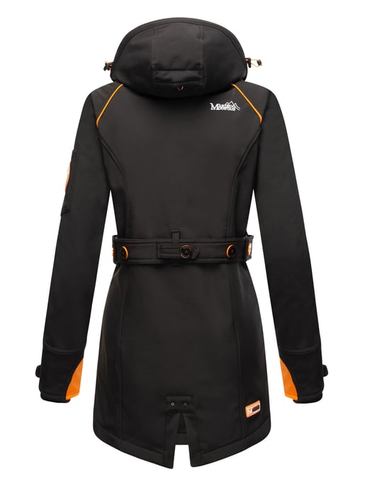 Marikoo chaqueta softshell mujer – Soulinaa, impermeable con capucha desmontable - Image 5