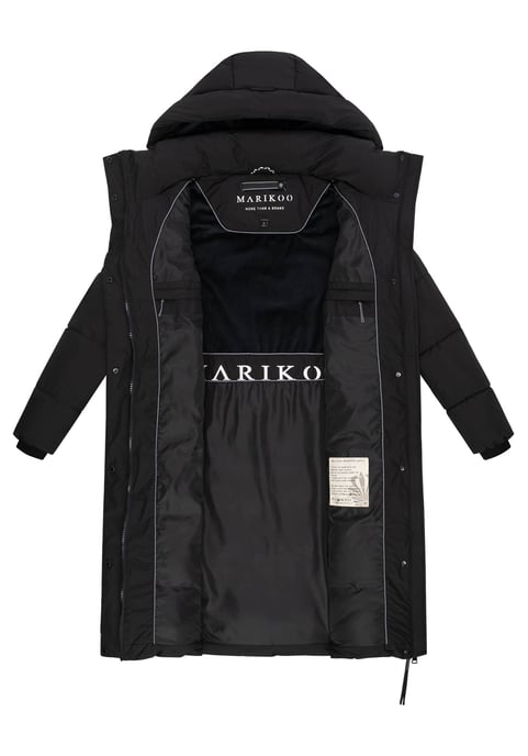 Abrigo acolchado de invierno Marikoo Chumanii XVI para mujer con bolsillos magnéticos - Image 4