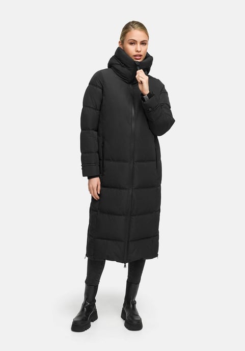 Abrigo acolchado de invierno Marikoo Honiaa XVI para mujer con capucha y bolsillos con cremallera - Image 5