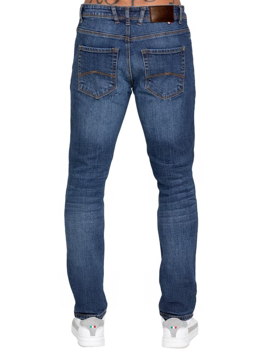 Enzo Milano | Vaqueros ajustados elásticos para hombre - Image 3