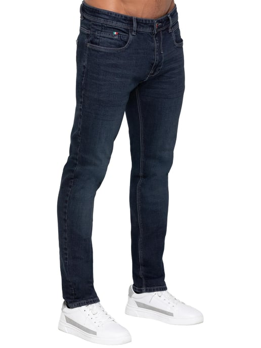 Enzo Milano | Vaqueros ajustados elásticos para hombre - Image 2