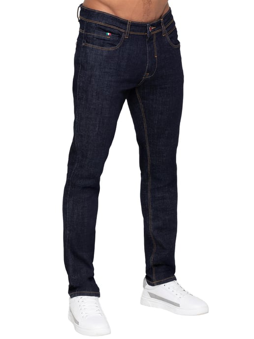Enzo Milano | Vaqueros ajustados elásticos para hombre - Image 2