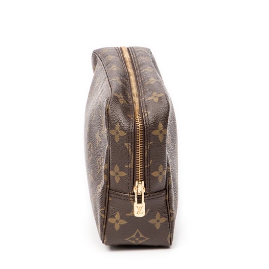 Louis Vuitton Toiletry Pouch PM en Marrón Lona recubierta - Image 3