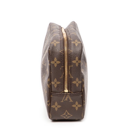 Louis Vuitton Toiletry Pouch PM en Marrón Lona recubierta - Image 4
