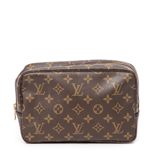 Louis Vuitton Toiletry Pouch PM en Marrón Lona recubierta - Image 5
