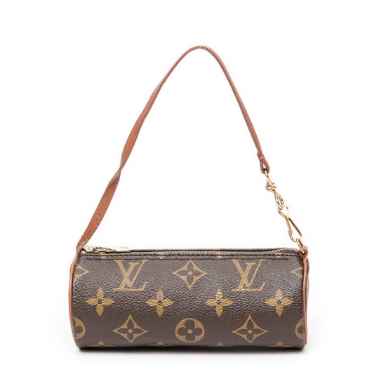 Louis Vuitton Papillon Pouch en Marrón Lona recubierta - Image 1