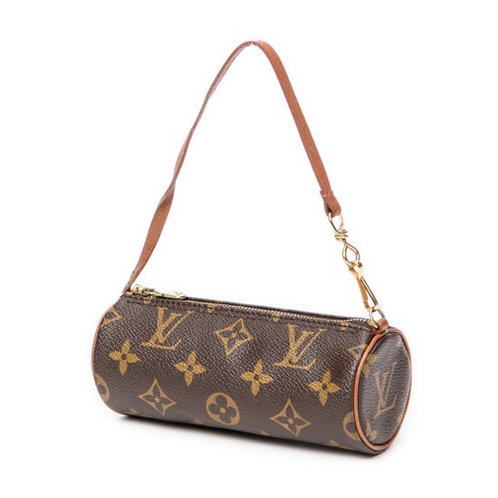Louis Vuitton Papillon Pouch en Marrón Lona recubierta - Image 2