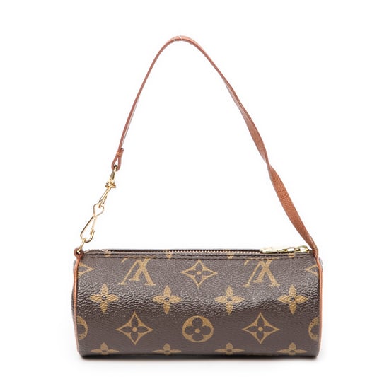 Louis Vuitton Papillon Pouch en Marrón Lona recubierta - Image 5