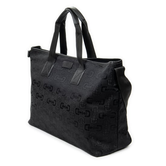 Gucci Medium Shopping Tote  en Negro Lienzo - Image 2