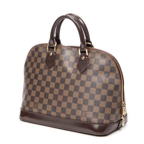 Louis Vuitton Alma PM en Marrón Lona recubierta - Image 2