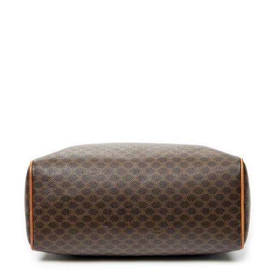 Celine Vintage Small Boston  en Marrón Lona recubierta - Image 6
