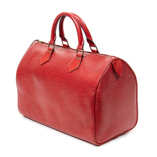 Louis Vuitton Speedy 30 en Rojo Piel de becerro - Image 2