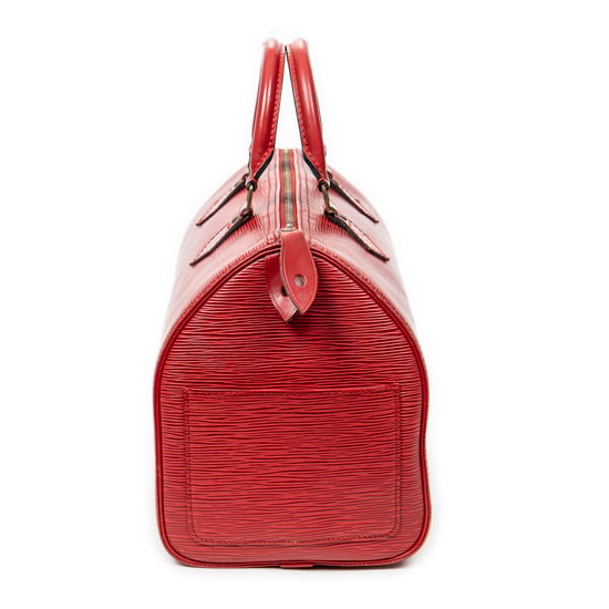 Louis Vuitton Speedy 30 en Rojo Piel de becerro - Image 4