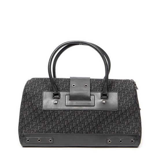 Dior Street Chic Top Handle  en Negro Lienzo - Image 5