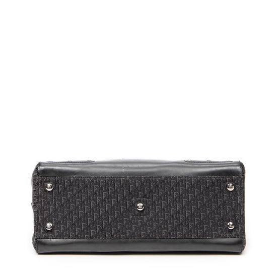 Dior Street Chic Top Handle  en Negro Lienzo - Image 6