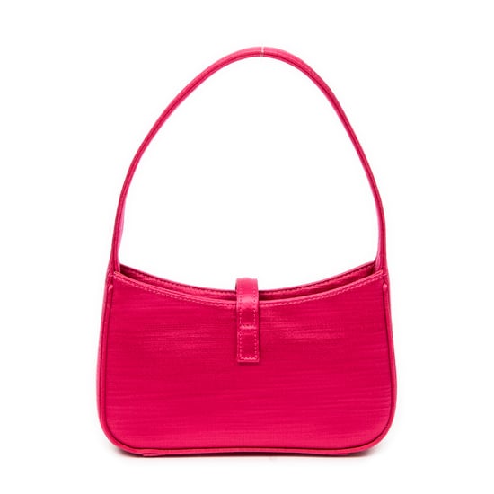 Yves Saint Laurent Mini Le 5 À 7 en Rosa Lienzo - Image 5