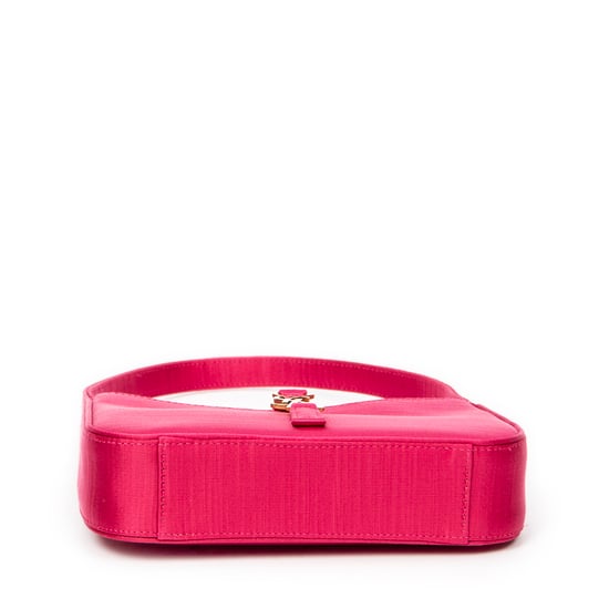 Yves Saint Laurent Mini Le 5 À 7 en Rosa Lienzo - Image 6