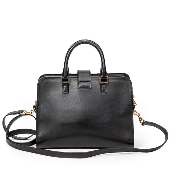Yves Saint Laurent Baby Monogram Cabas en Negro Piel de becerro - Image 5