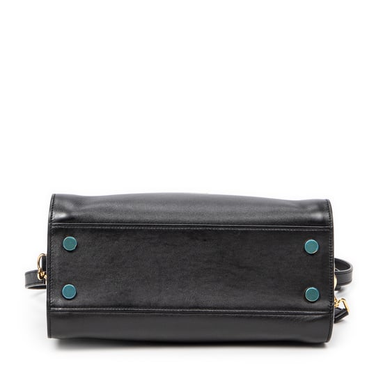 Yves Saint Laurent Baby Monogram Cabas en Negro Piel de becerro - Image 6