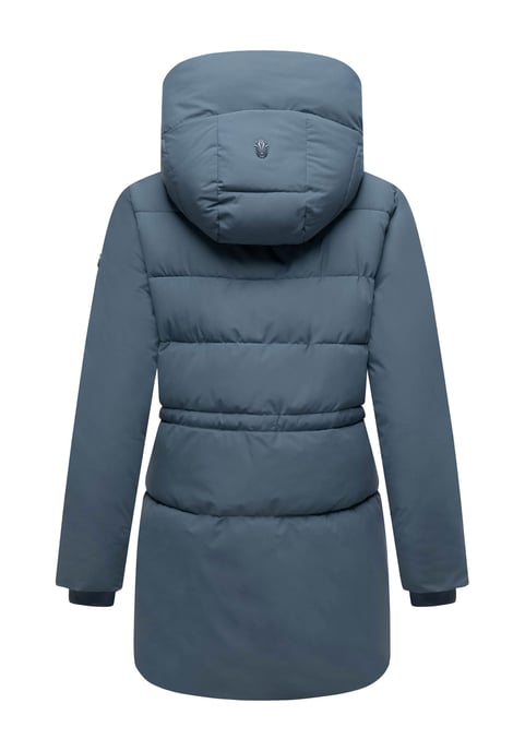 Chaqueta de invierno Marikoo Delilah para mujer con forro polar y cintura ajustable - Image 3