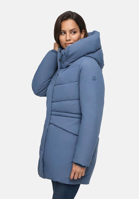 Chaqueta de invierno Marikoo Delilah para mujer con forro polar y cintura ajustable - Image 5