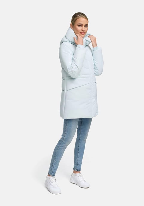 Chaqueta de invierno Marikoo Delilah para mujer con forro polar y cintura ajustable - Image 6