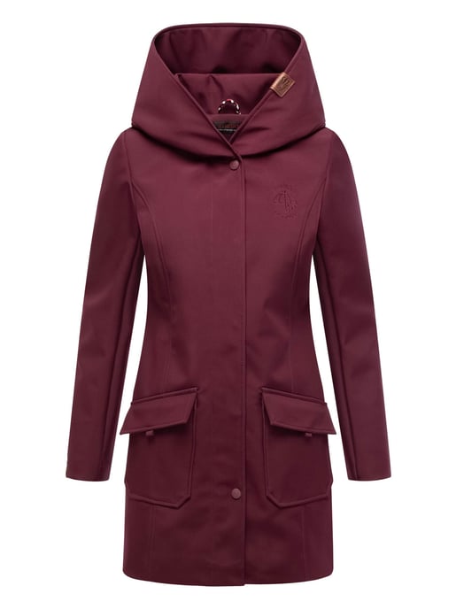 Marikoo chaqueta softshell mujer – Mayleen impermeable con capucha - Image 2