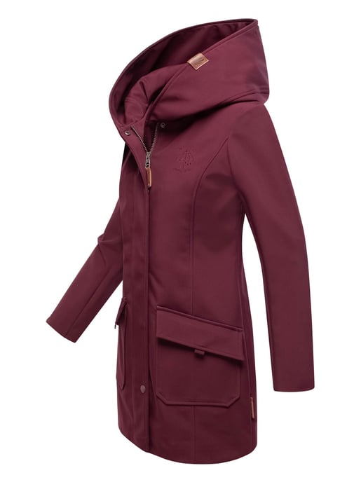 Marikoo chaqueta softshell mujer – Mayleen impermeable con capucha - Image 3
