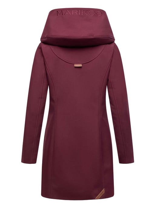 Marikoo chaqueta softshell mujer – Mayleen impermeable con capucha - Image 4