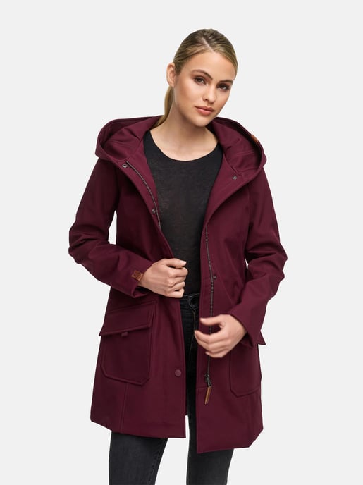 Marikoo chaqueta softshell mujer – Mayleen impermeable con capucha - Image 5