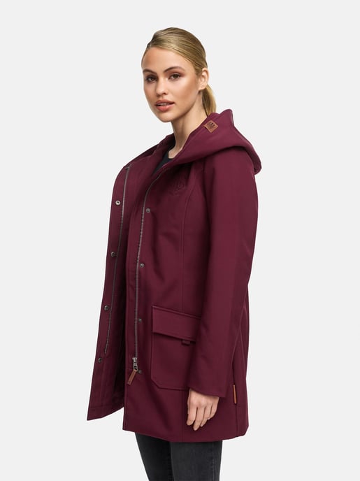 Marikoo chaqueta softshell mujer – Mayleen impermeable con capucha - Image 6