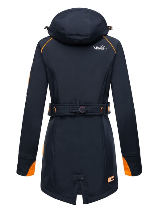 Marikoo chaqueta softshell mujer – Soulinaa, impermeable con capucha desmontable - Image 5
