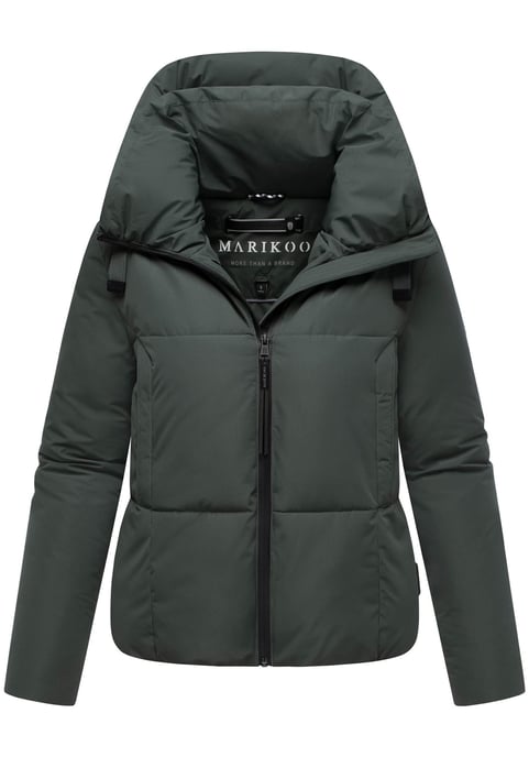 Chaqueta de invierno Marikoo Ninikaa para mujer con capucha y forro polar - Image 1