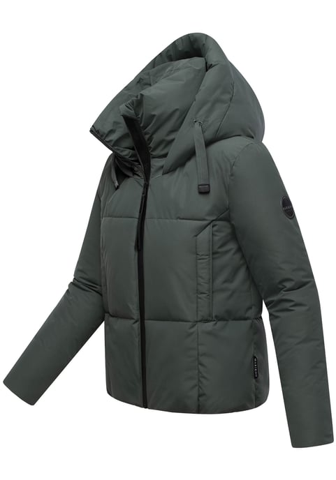 Chaqueta de invierno Marikoo Ninikaa para mujer con capucha y forro polar - Image 2