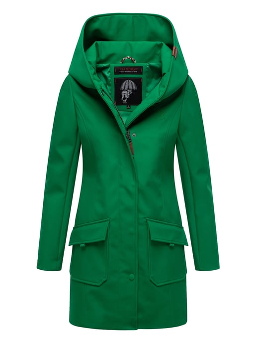 Marikoo chaqueta softshell mujer – Mayleen impermeable con capucha - Image 1