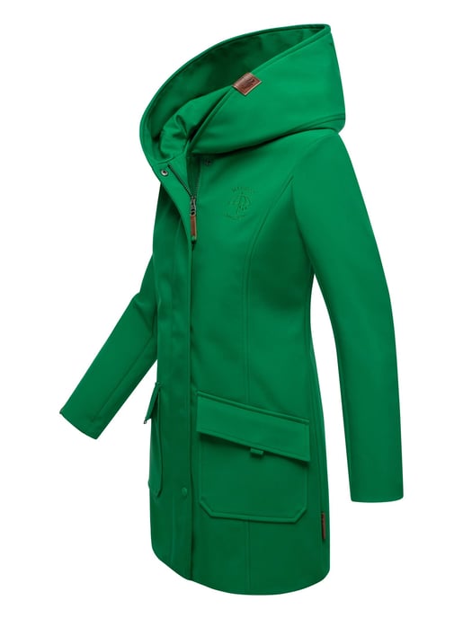 Marikoo chaqueta softshell mujer – Mayleen impermeable con capucha - Image 3